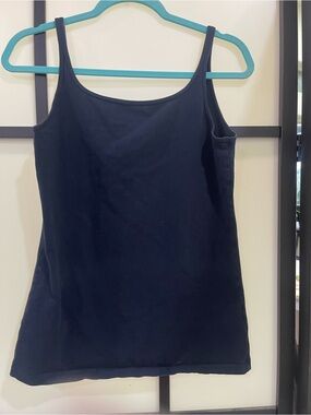 Eddie Bauer Dark Navy Scoop Neck Camisole